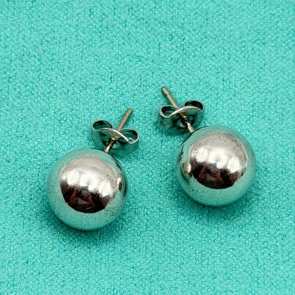 Tiffany & Co. Jewelry - Tiffany & Co. Silver Ball Earrings